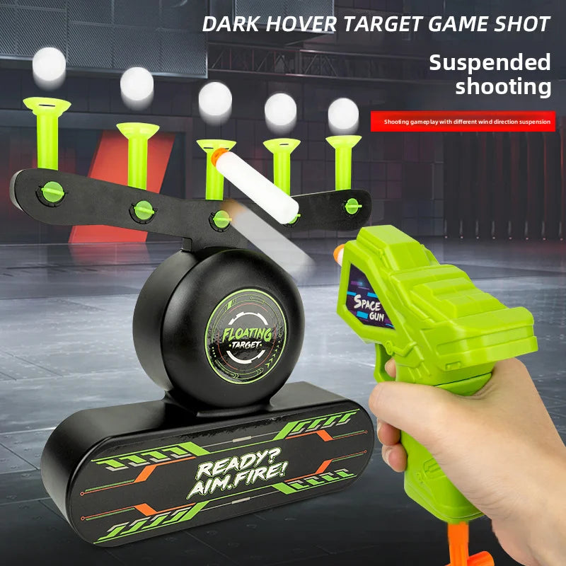 Suspended Tactical Electric Luminous Dart Board Target System for Children Airsoft Shooting Game Outdoor Sports Educational Toy